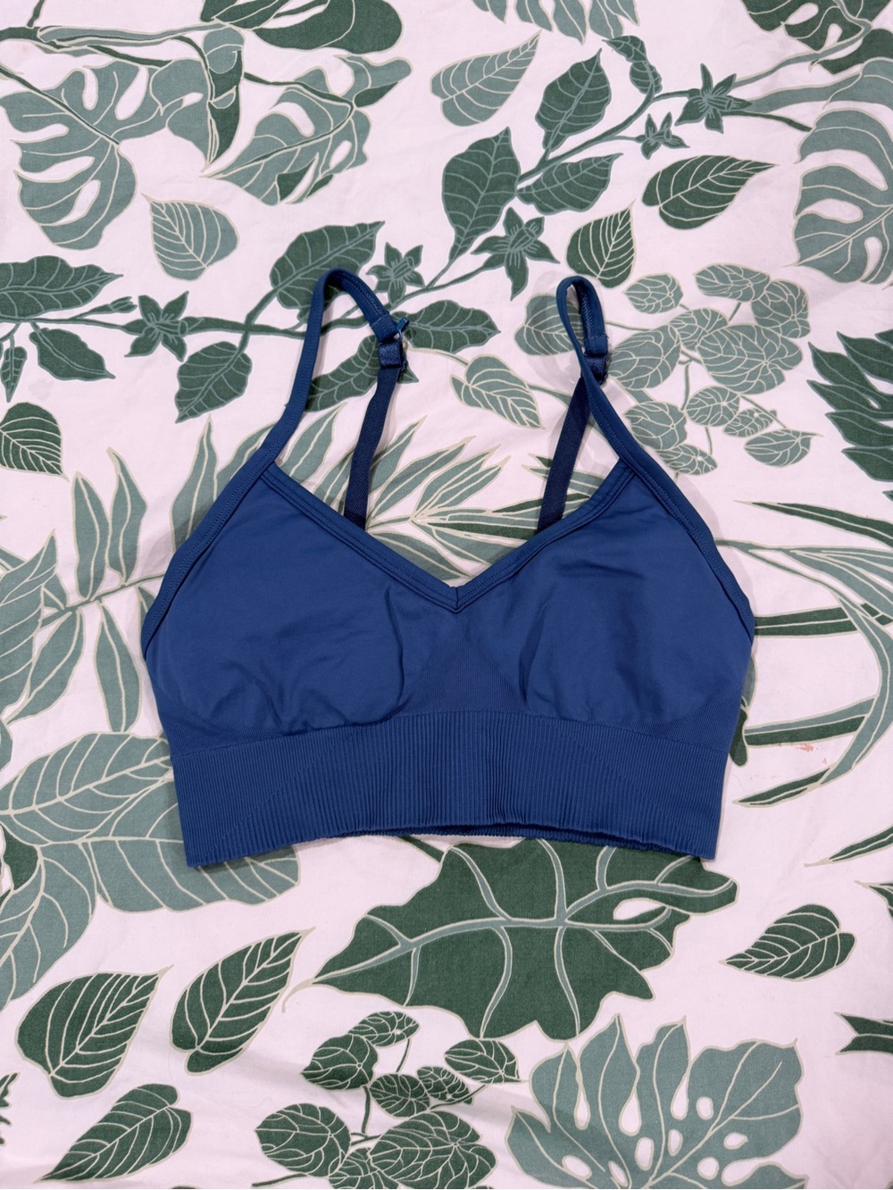 lululemon athletica Deep Blue Seamless Support Bralette